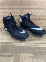 Nike Force Savage Football Cleats Black/White 923304-010 Sz 15